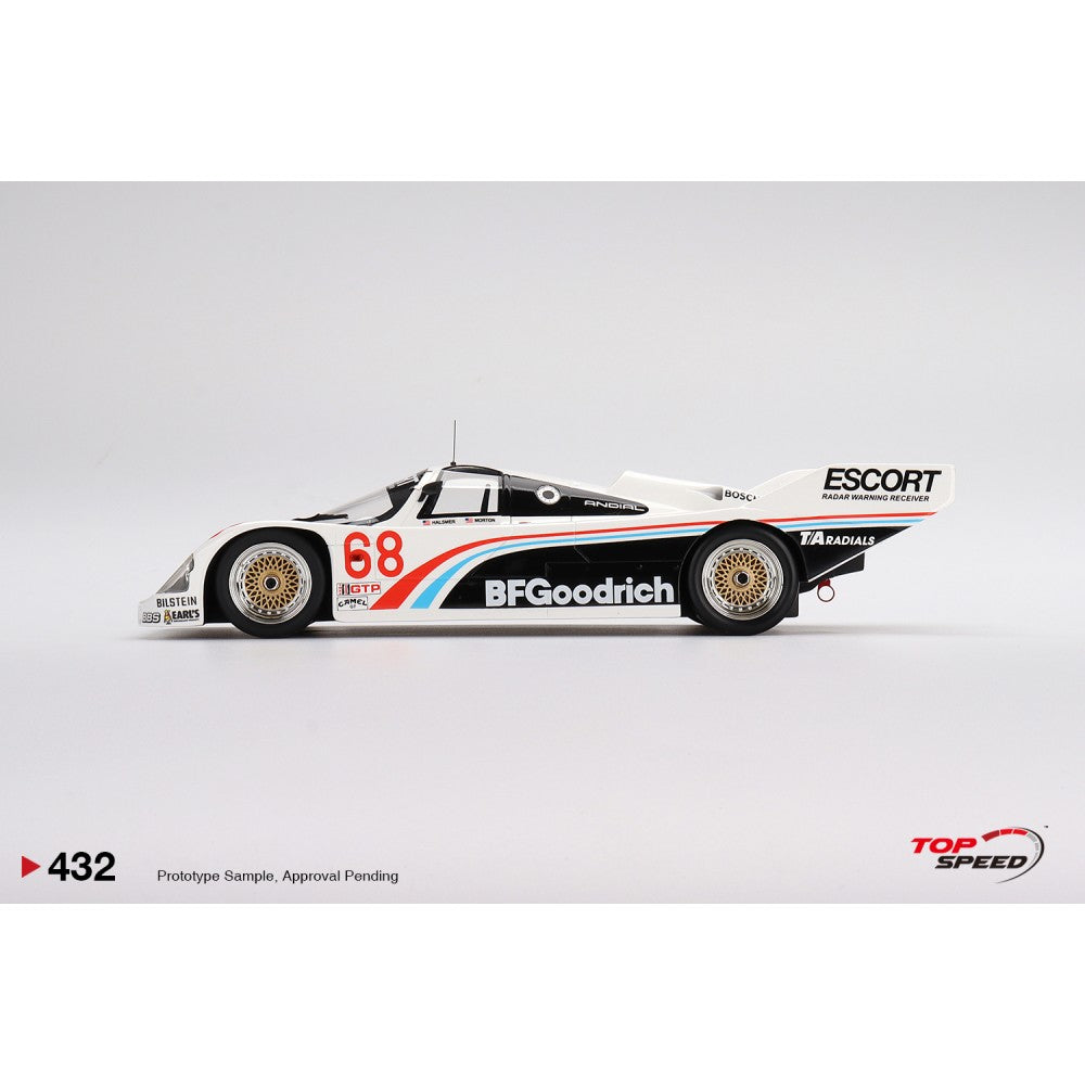 Top Speed Model - Porsche 962 #68 BFGoodrich 1986 IMSA Road America 500 Miles 1:18