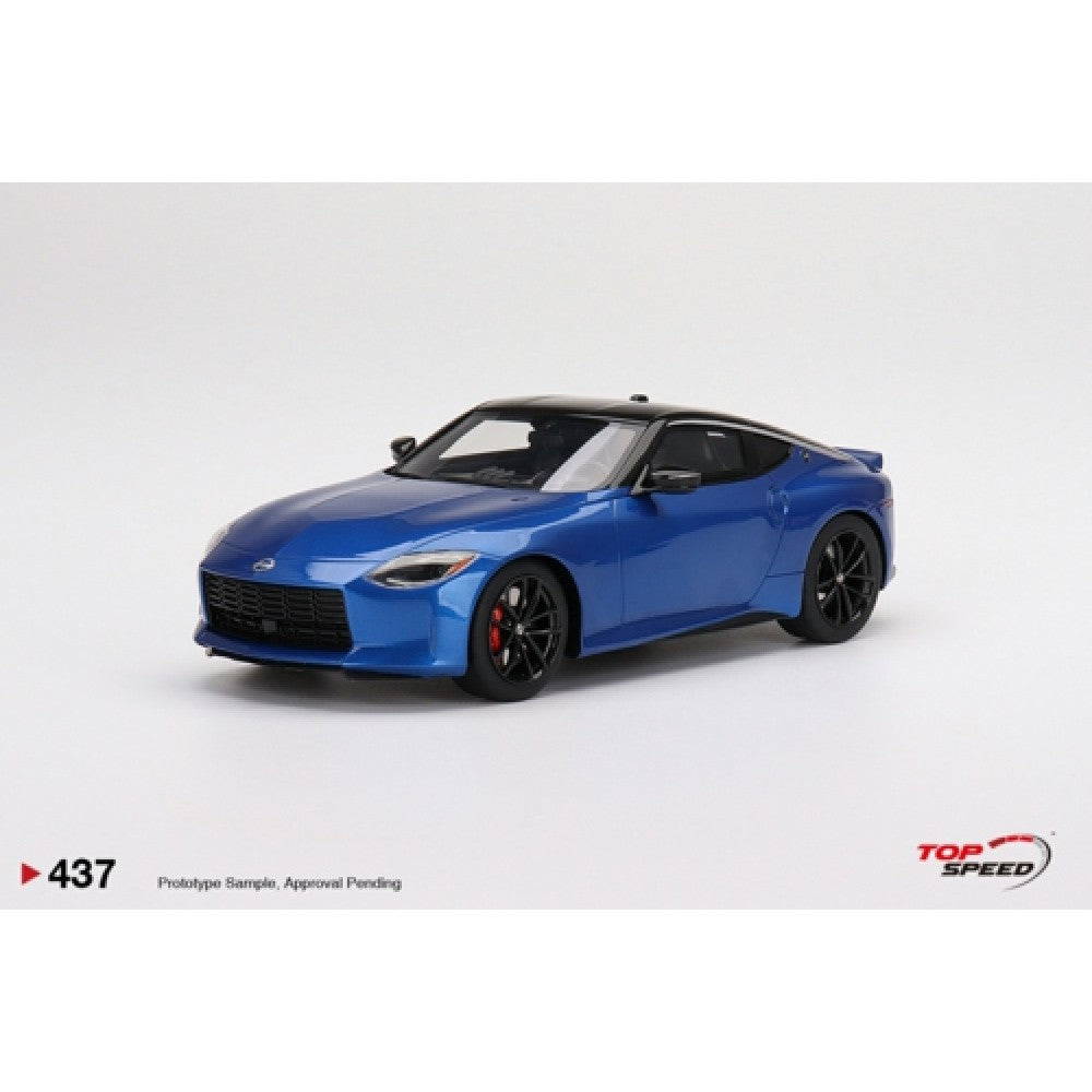 Top Speed Model - Nissan Z Performance 2023 Seiran Blue 1:18