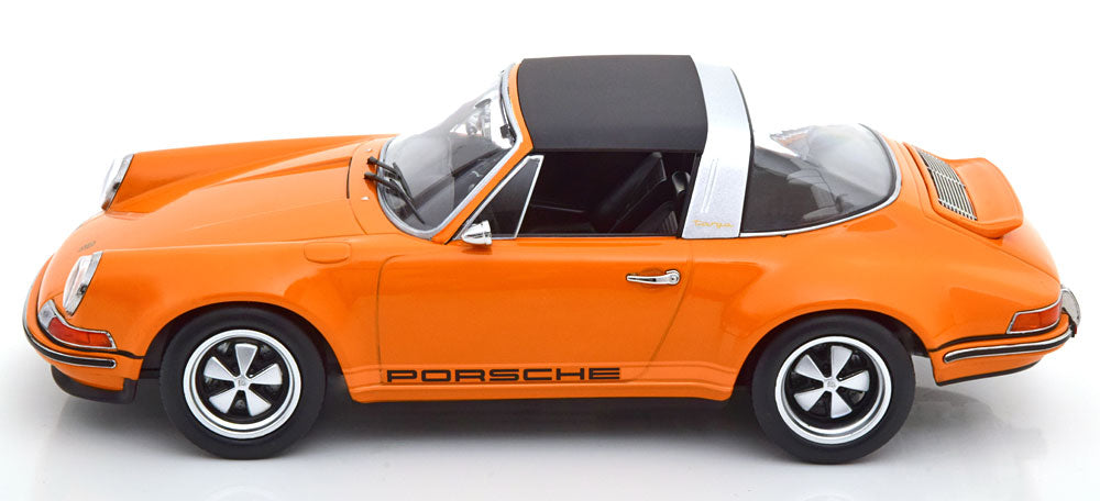 KK-Scale 1:18 - Porsche 911 Targa Singer Oranje