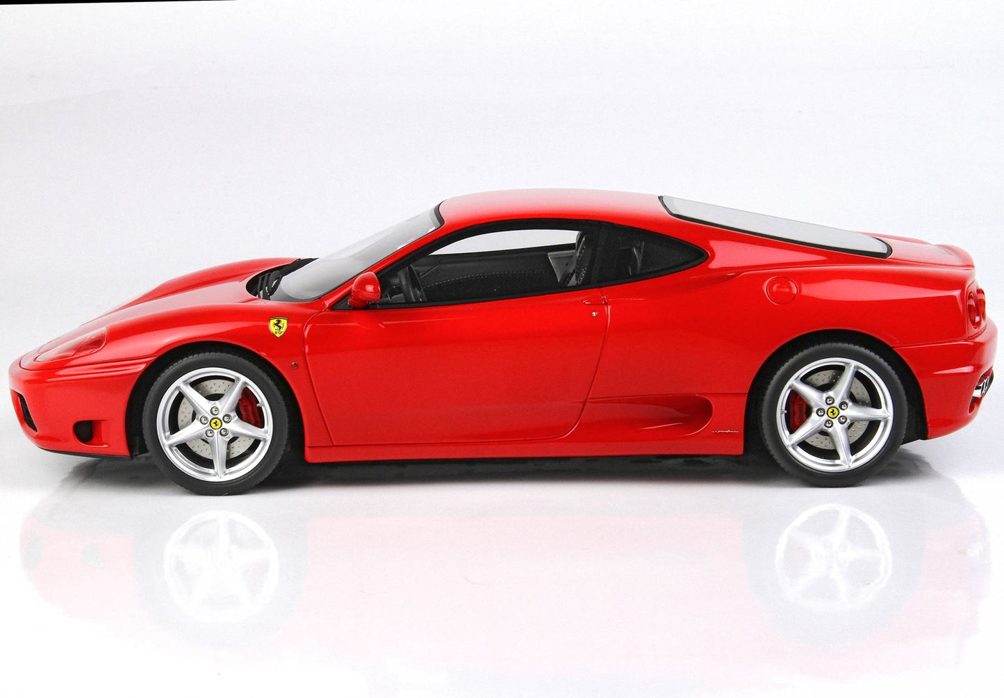 BBR Model 1:18 - Ferrari 360 Modena 1999 Red Corsa 322 F1 Gear Box - Black Interiors