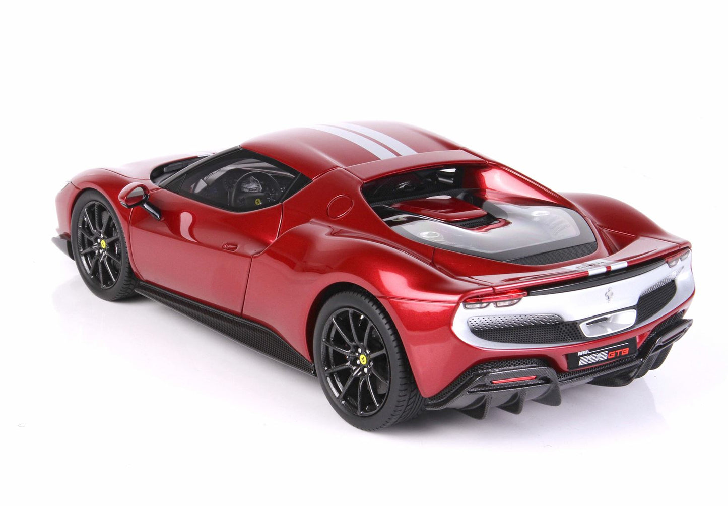 BBR Model 1:18 - Ferrari 296 Assetto Fiorano Metallic Red Fiorano