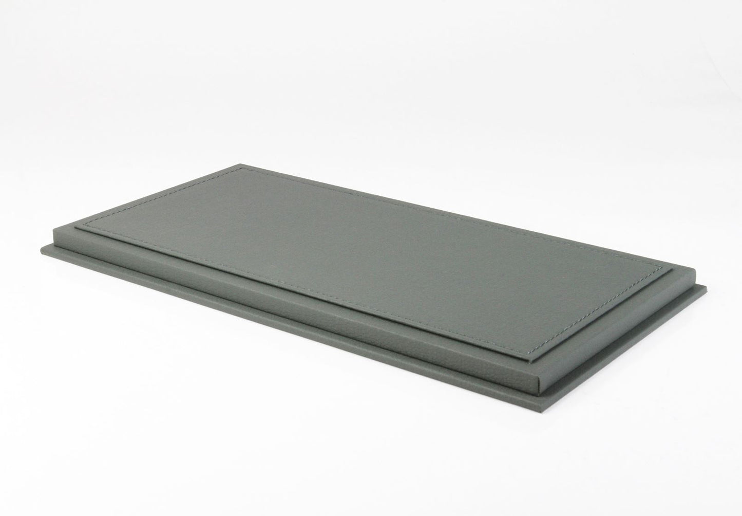 BBR Model 1:18 - Plexiglass Display Case With Grey Leatherette Base