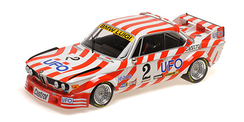 Minichamps 1:18 - BMW 3.0 CSL BMW LUIGI XHENCEVAL/DIEUDONNE 2. PLACE ZANDVOORT 1977