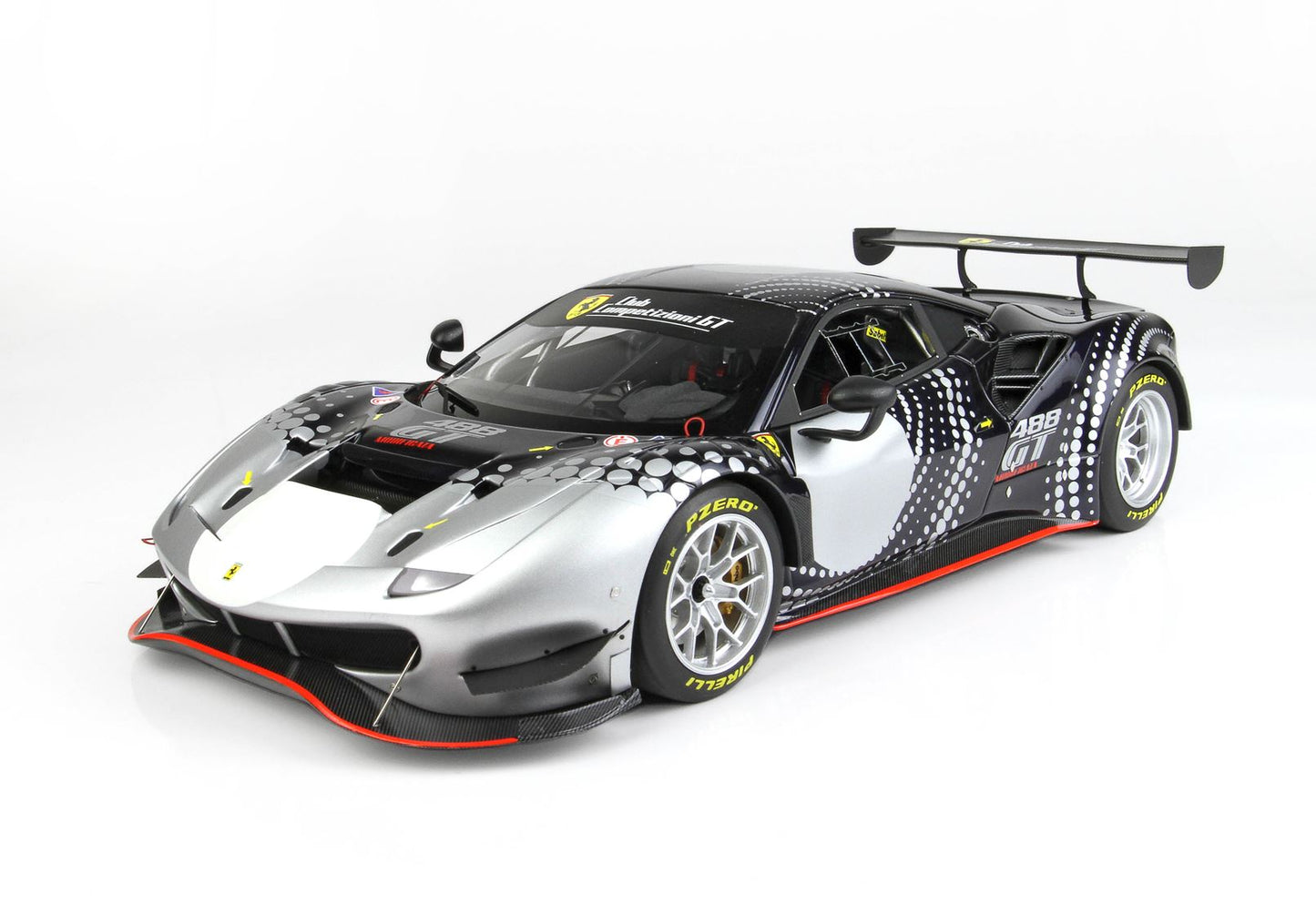 BBR Model 1:18 - Ferrari 488 GT Blu Nart Livery