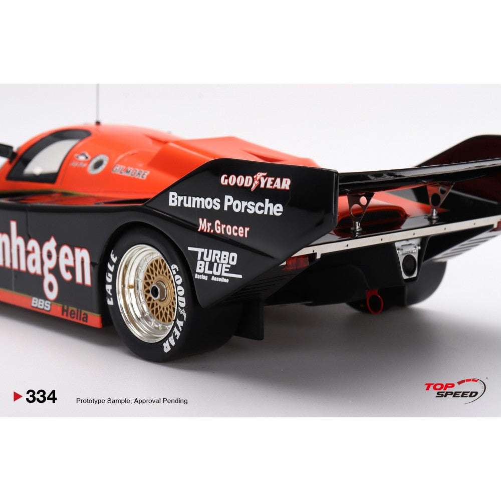 Top Speed Model -Porsche 962 #1 A. J. Foyt Enterprises 1988 IMSA Sebring 12 Hrs 1:18