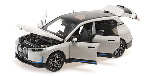 Minichamps 1:18 - BMW iX 2022 WHITE METALLIC