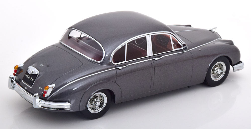 KK-Scale 1:18 - Jaguar MK II 3.8 LHD 1959 Donkergrijs Metallic