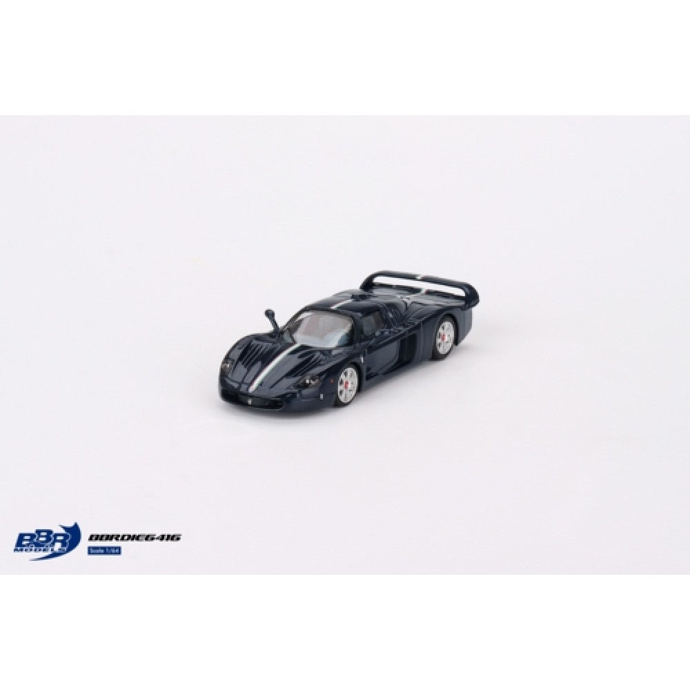 BBR 1:64 - MASERATI MC12 STRADALE BLUE METALLIC WITH STRIPE