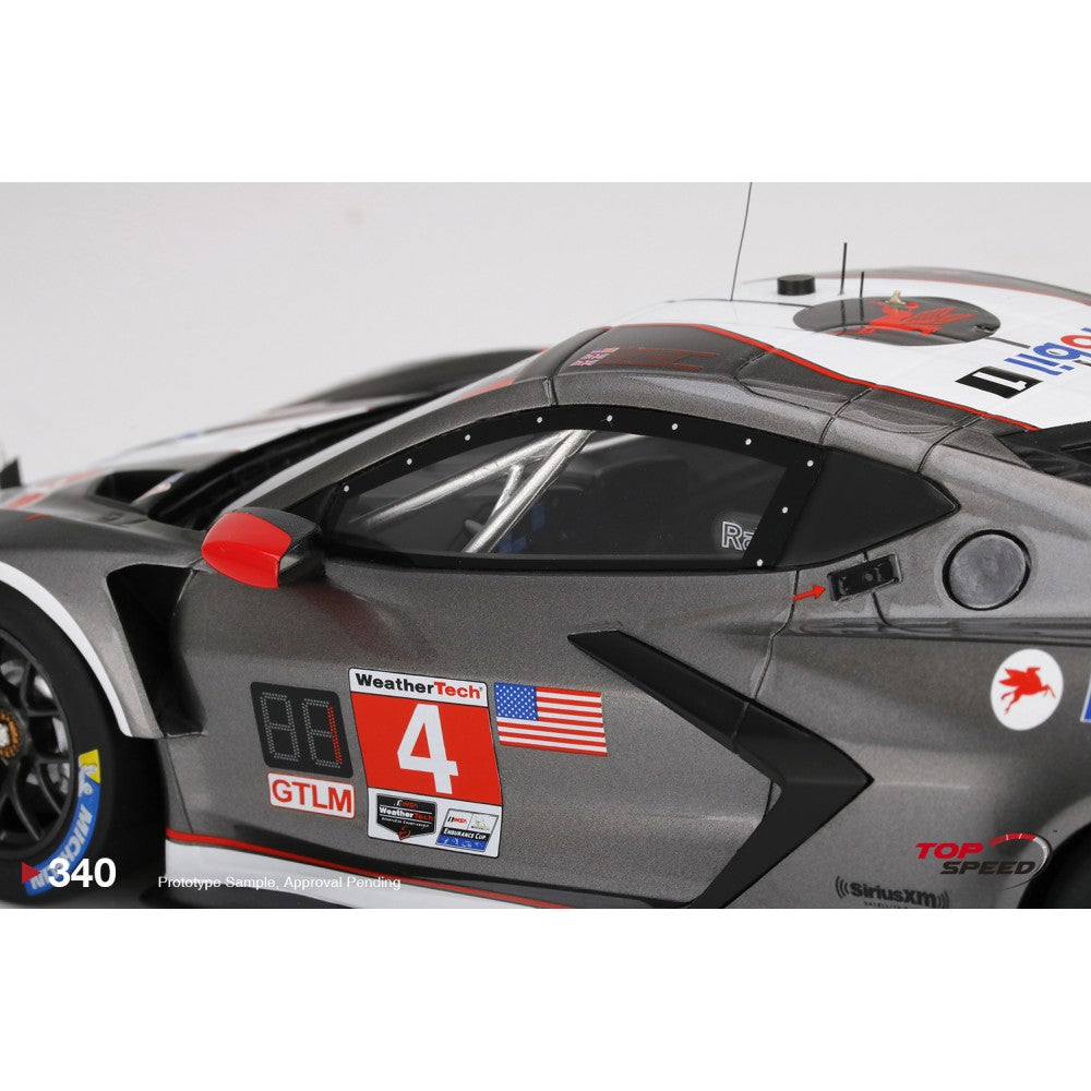 Top Speed Model - Chevrolet Corvette C8.R #4 2021 IMSA Sebring 12 Hrs 1:18