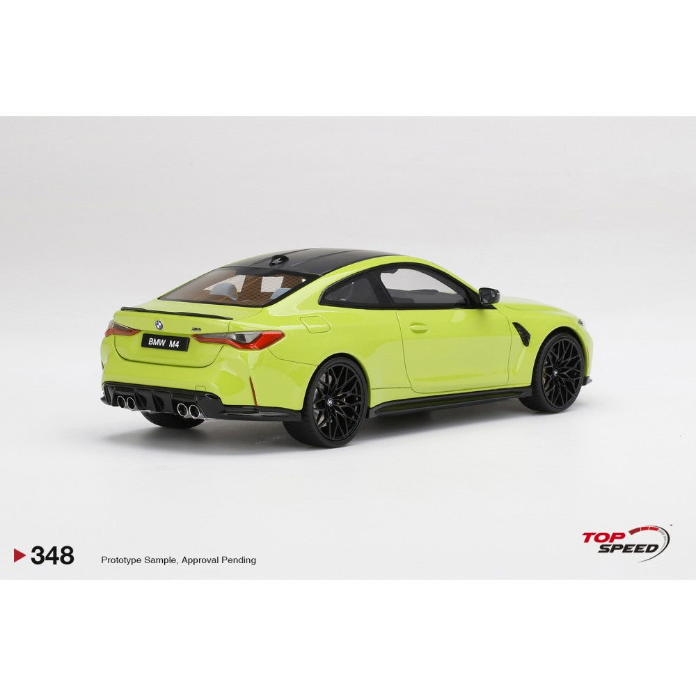 Top Speed Model - BMW M4 Competition (G82) San Paulo Yellow 1:18