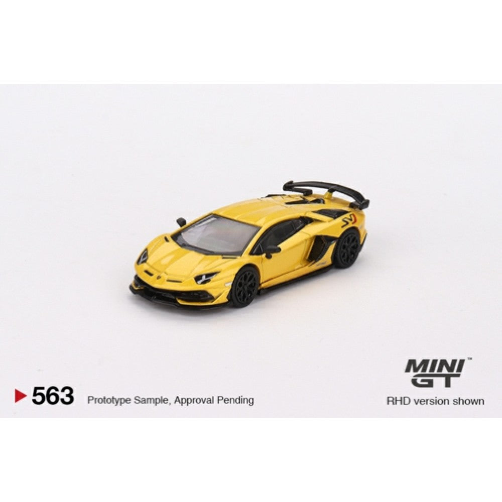 MiniGT - 1/64 LAMBORGHINI AVENTADOR SVJ GIALLO ORION (LHD)