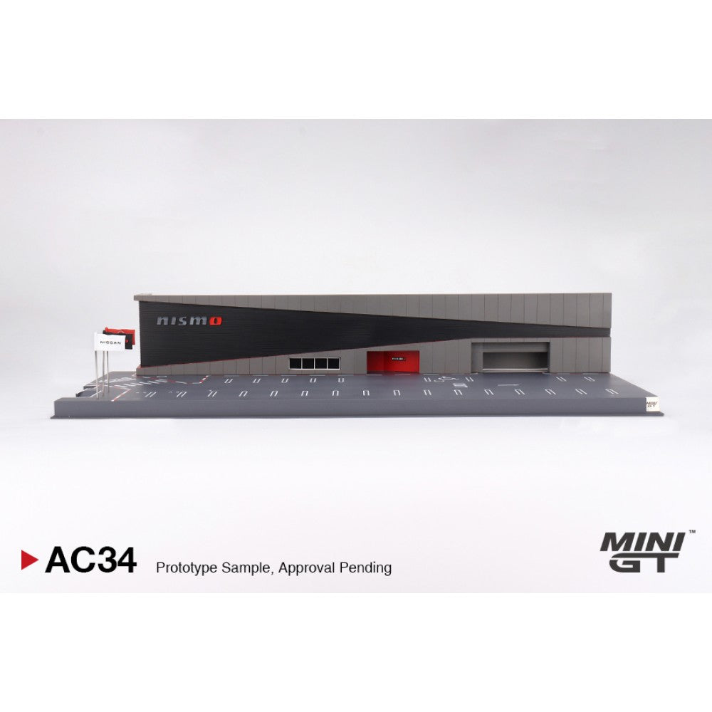 MiniGT - 1/64 DIORAMA NISSAN MOTORSPORTS AND CUSTOMIZING CO. LTD NISMO OPERATION (CARS AND FIGURES NOT INCLUDED)