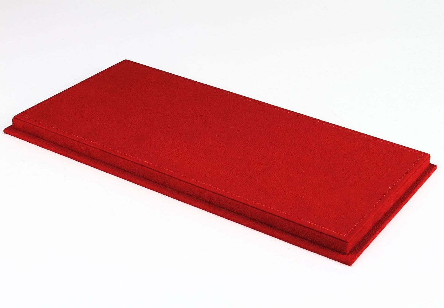 BBR Model 1:18 - Display Case With Red Alcantara Base Red Stitching