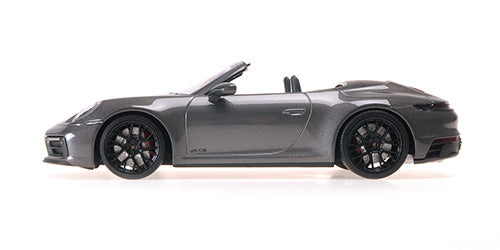 Minichamps 1:18 - PORSCHE 911 CARRERA 4 GTS CABRIOLET 2020 GREY METALLIC