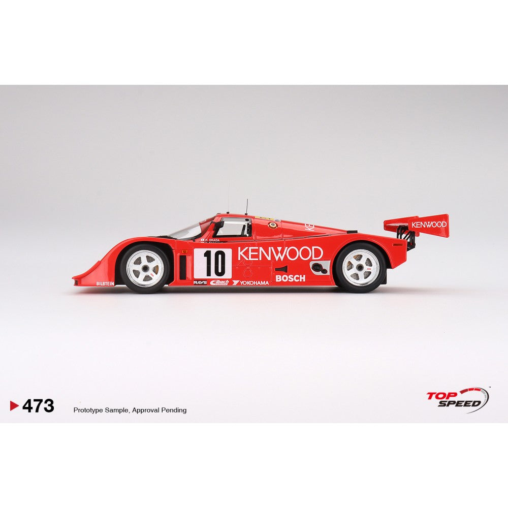 Top Speed Model - Porsche 962 CK6 #10 Porsche Kremer Racing 1990 Le Mans 24 Hrs. 1:18