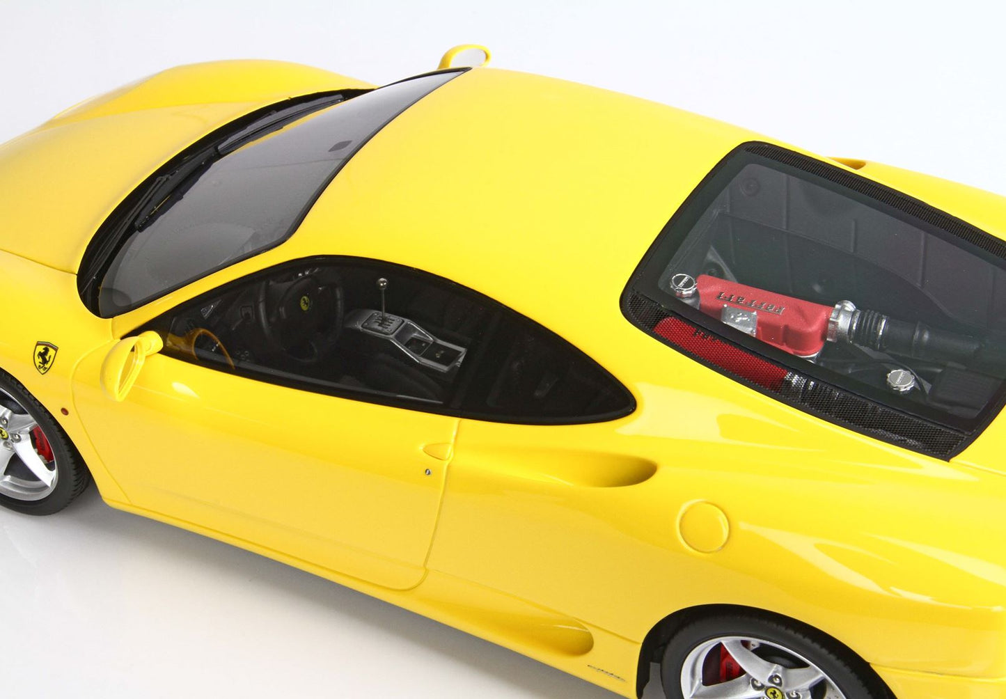 BBR Model 1:18 - Ferrari 360 Modena - Manual Gear Transmission Modena Yellow