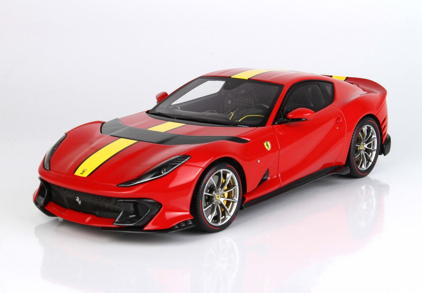 BBR Model 1:18 - Ferrari 812 Competizione 2021 Red Corsa 322