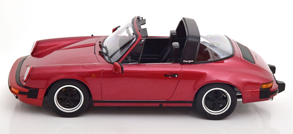 KK-Scale 1:18 - Porsche 911 SC Cabrio 1983 Rood Metallic