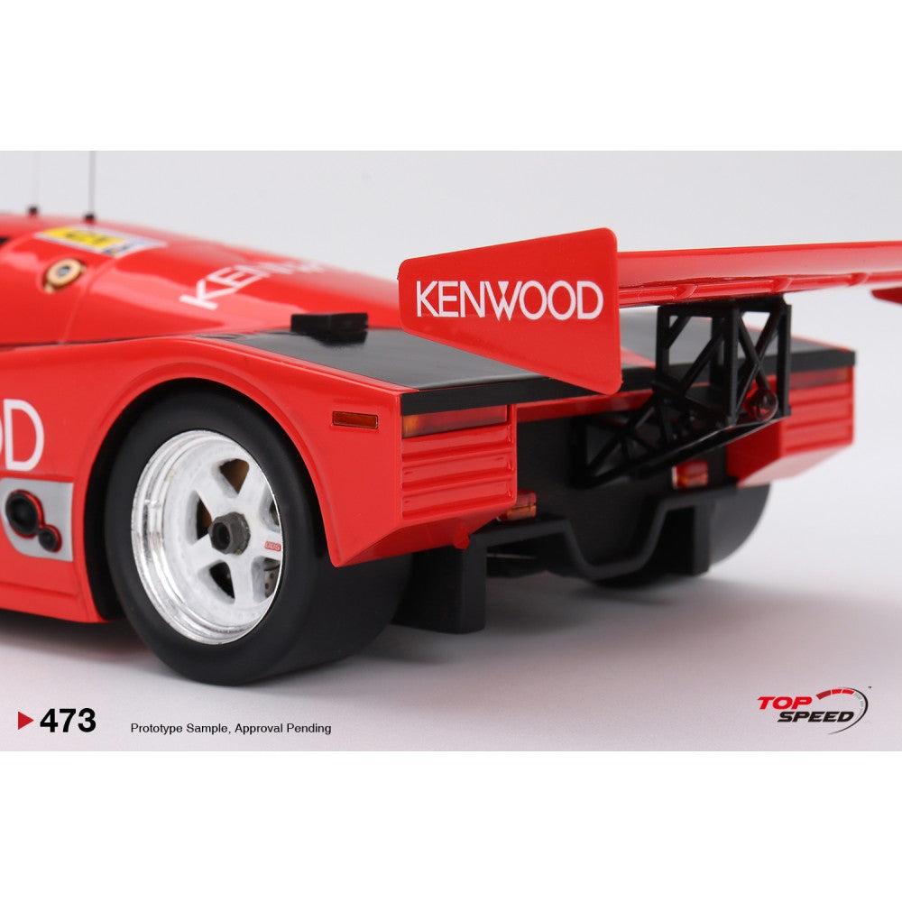 Top Speed Model - Porsche 962 CK6 #10 Porsche Kremer Racing 1990 Le Mans 24 Hrs. 1:18