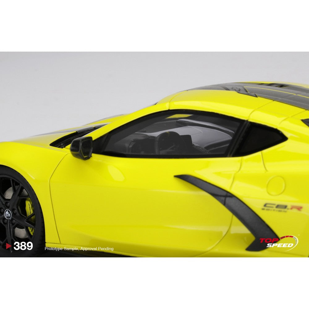 Top Speed Model - Chevrolet Corvette Stingray IMSA GTLM Championship Edition Accelerate Yellow 1:18