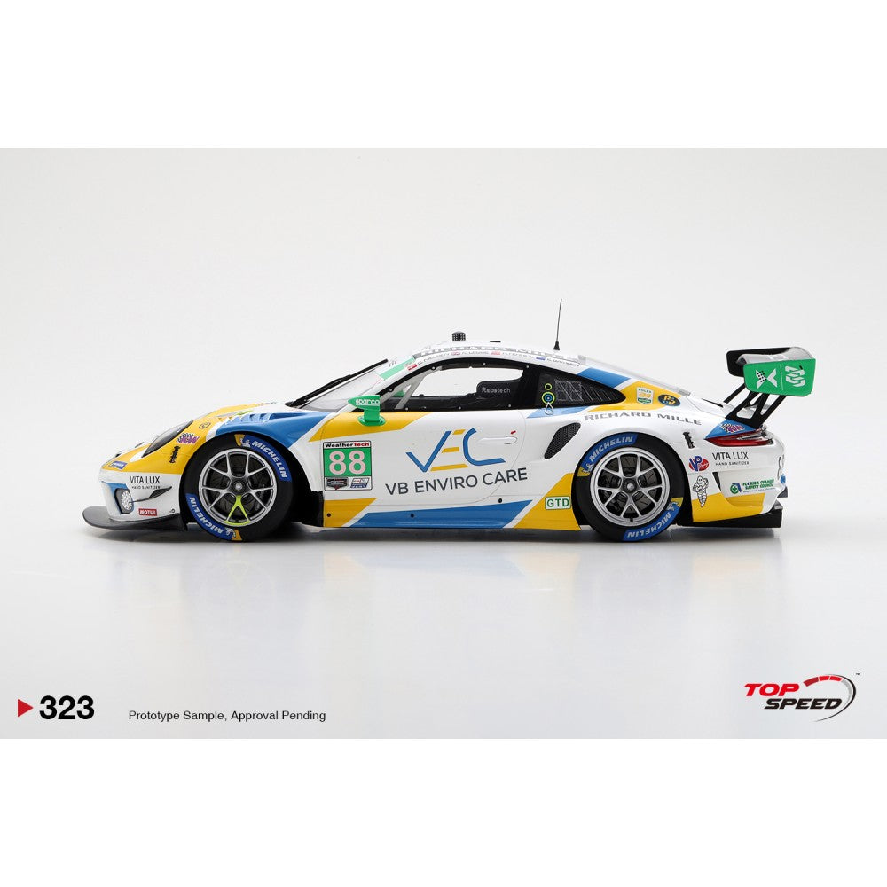 Top Speed Model - Porsche 911 GT3.R #88 2021 IMSA Daytona 24Hrs 1:18