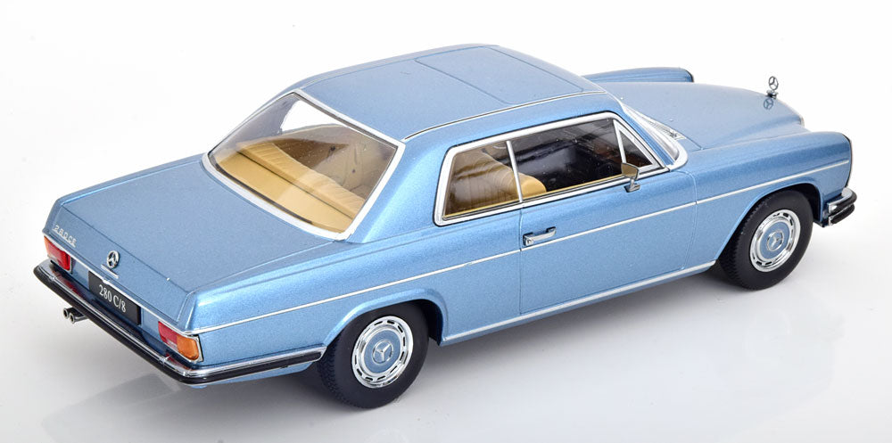KK-Scale 1:18 - Mercedes 280C/8 W114 Coupe 1969 Lichtblauw Metallic