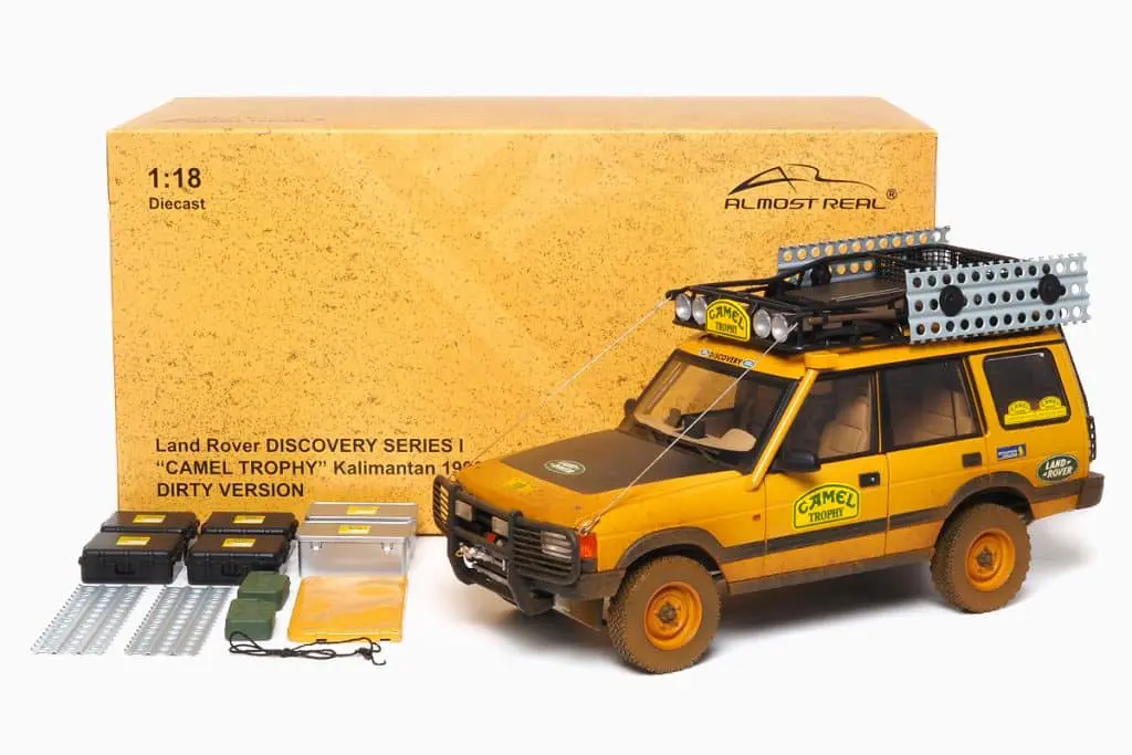 Almost Real 1:18 - Land Rover Discovery Series I "Camel Trophy" Kalimantan 1996 Dirty