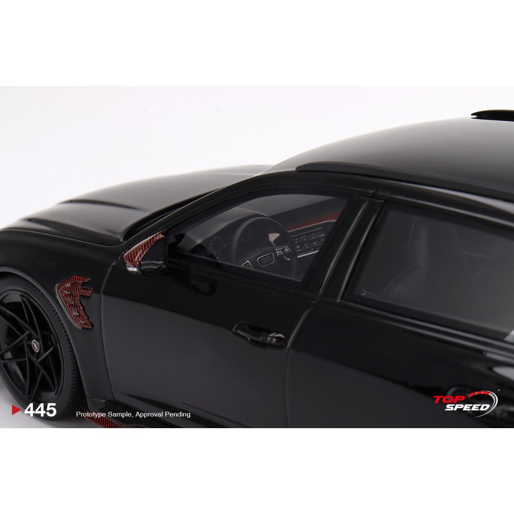 Top Speed Model - ABT Audi RS6 Johann Abt Signature Edition Black 1:18