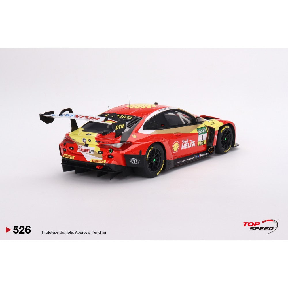 Top Speed Model - BMW M4 GT3 #1 Schubert Motorsport 2023 DTM 1:18