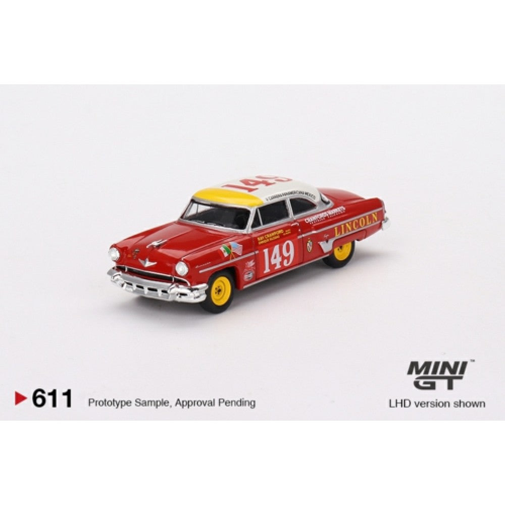MiniGT - 1/64 LINCOLN CAPRI 1954 CARRERA PANAMERICANA CLASS WINNER NO.149 (LHD)