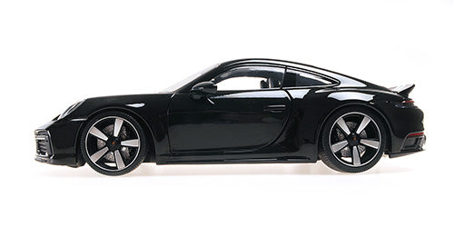 Minichamps 1:18 - PORSCHE 911 (992) SPORT CLASSIC 2022 BLACK