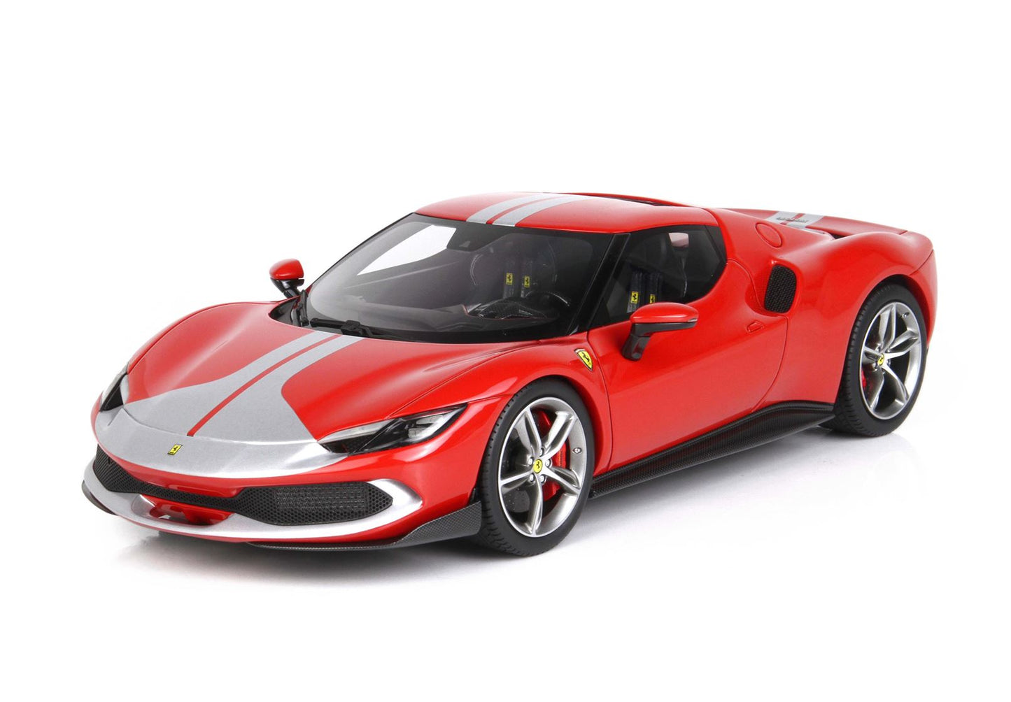 BBR Model 1:18 - Ferrari 296 GTB Assetto Fiorano Red Corsa 322