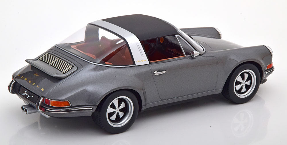 KK-Scale 1:18 - Porsche 911 Targa Singer Antraciet