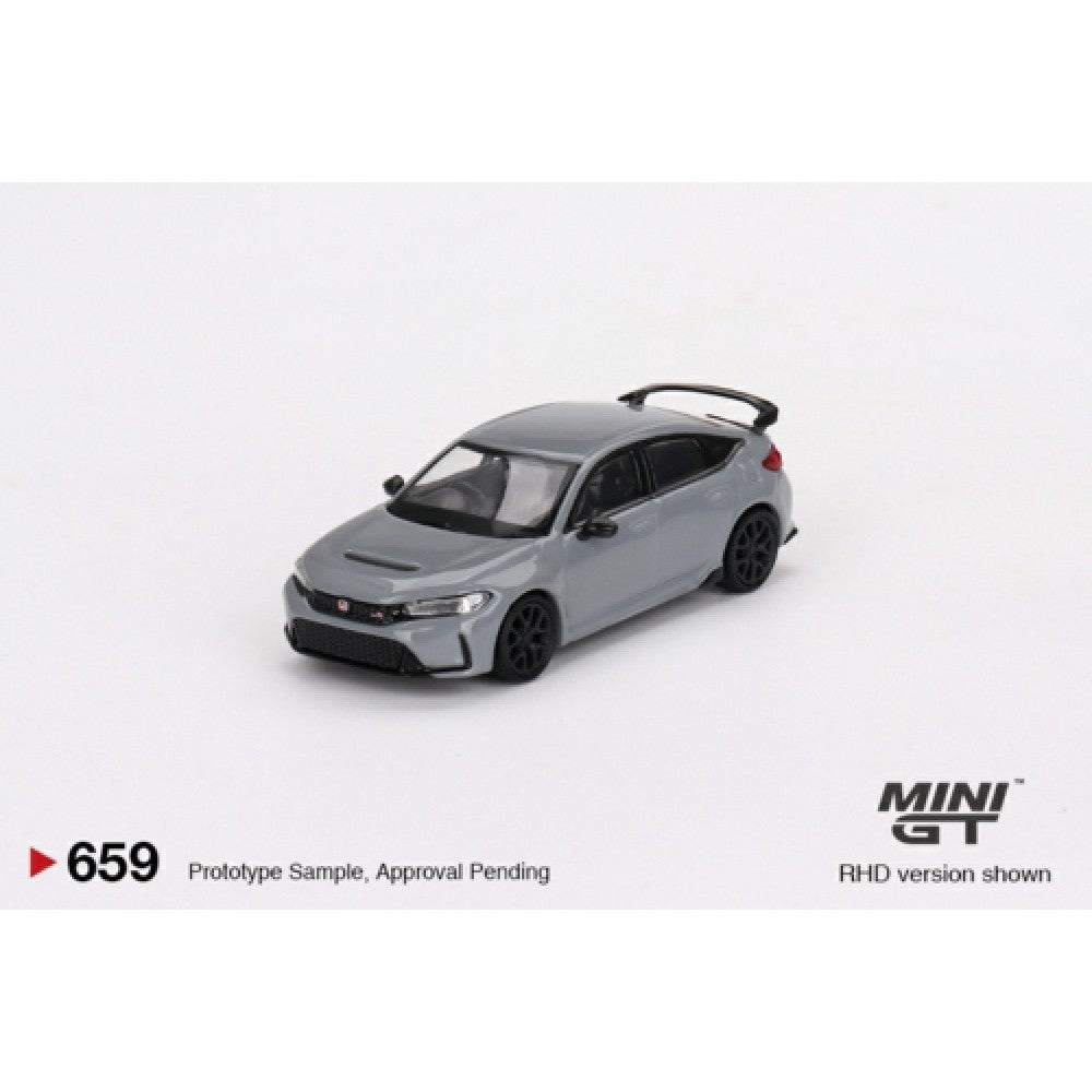 MiniGT - 1/64 HONDA CIVIC TYPE R SONIC GREY PEARL 2023 (LHD)