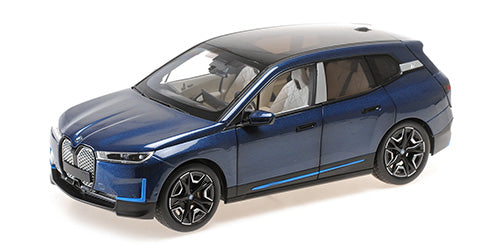 Minichamps 1:18 - BMW iX 2022 BLUE METALLIC