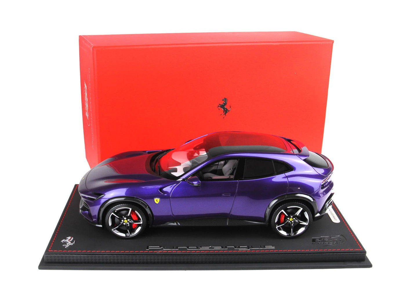BBR Model 1:18 - Ferrari Purosangue Panoramic Roof Al Humaid Violet