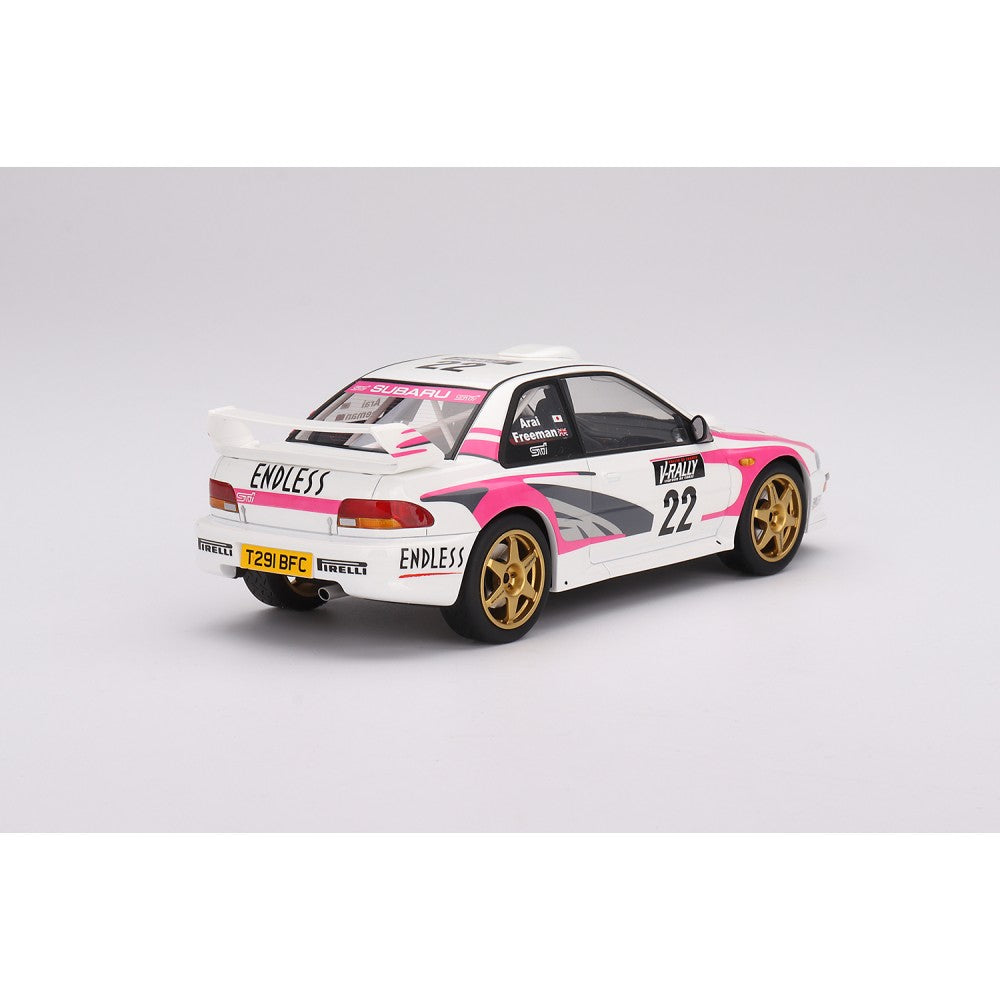 Top Speed Model - Subaru Impreza WRC98 1999 Rally Tour de Corse #22 1:18