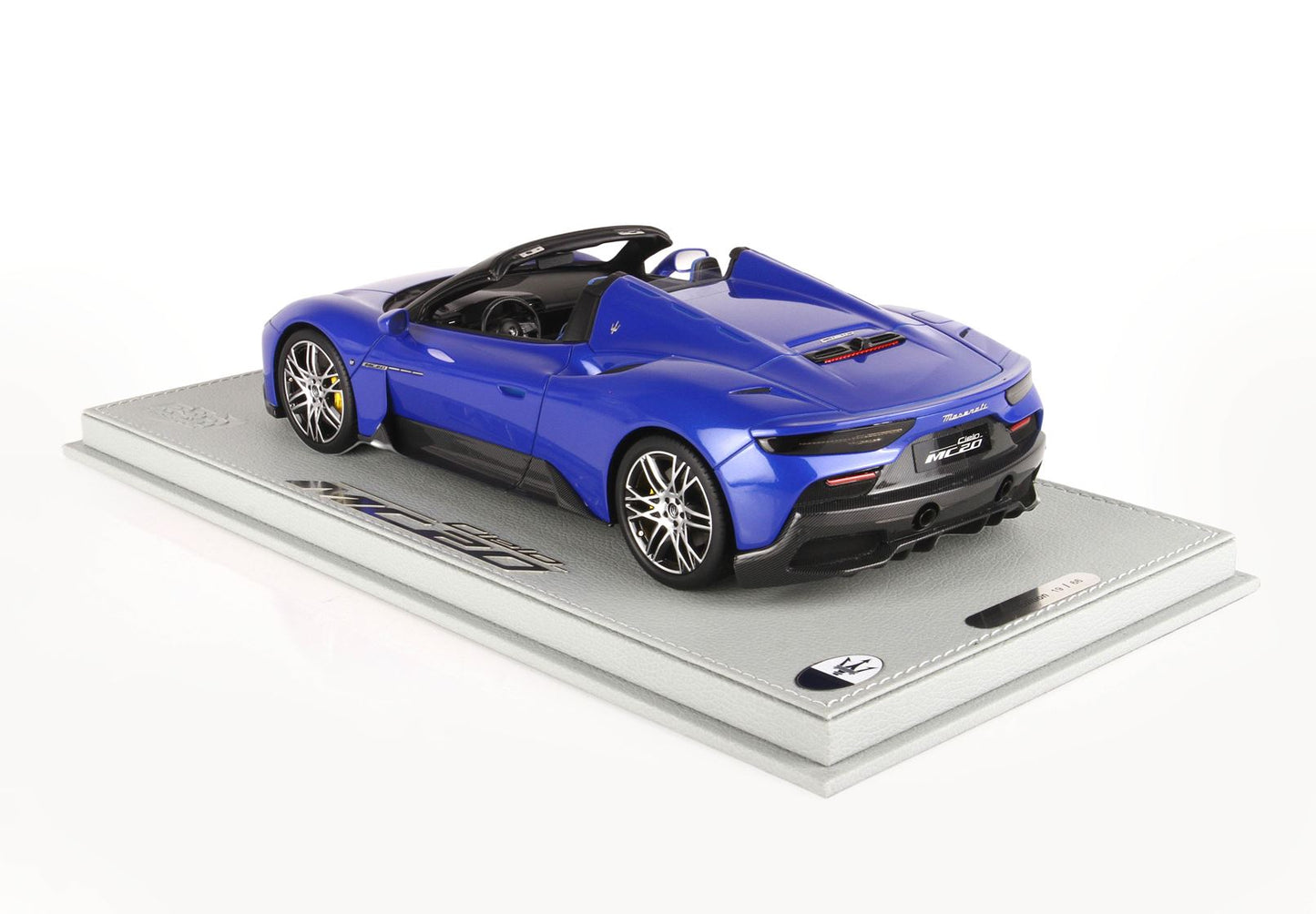 BBR Model 1:18 - Maserati MC20 CIELO Blue Infinito
