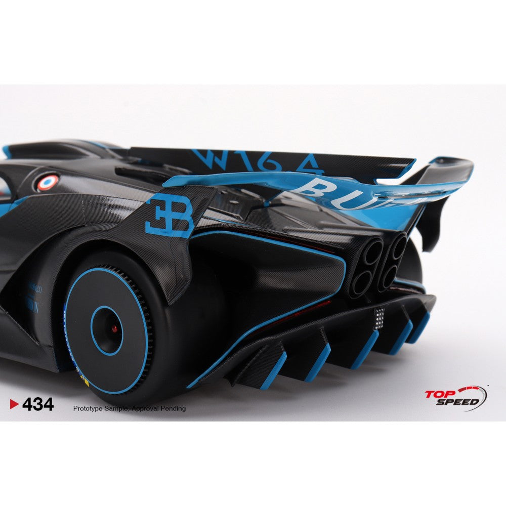 Top Speed Model - Bugatti Bolide Presentation 1:18