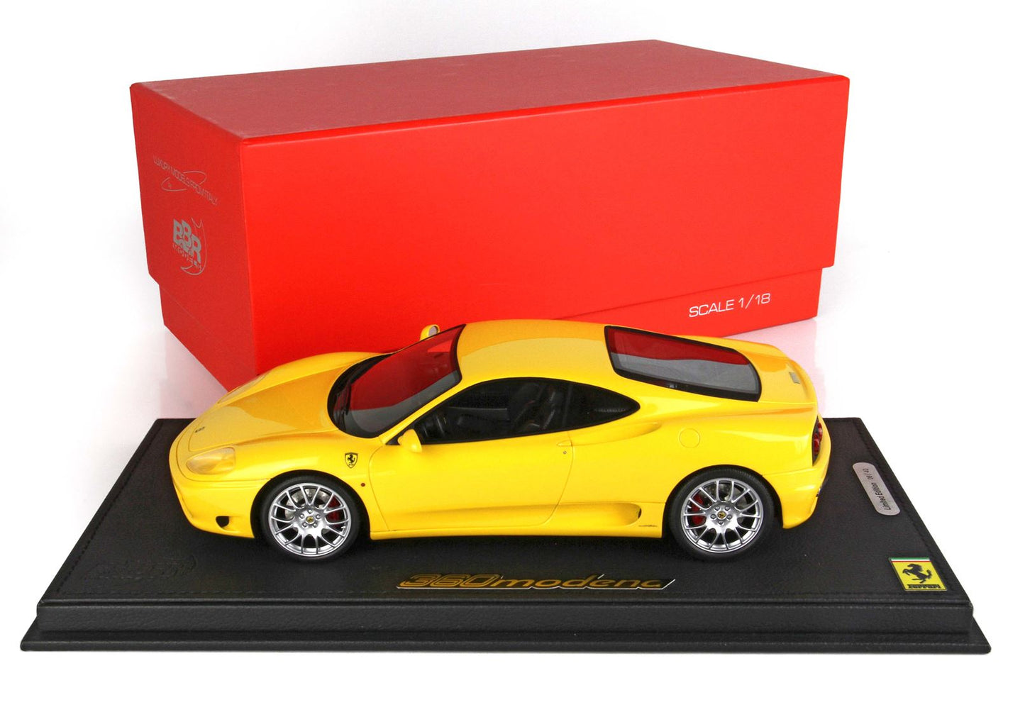 BBR Model 1:18 - Ferrari 360 Modena 1999 Yellow Modena 322