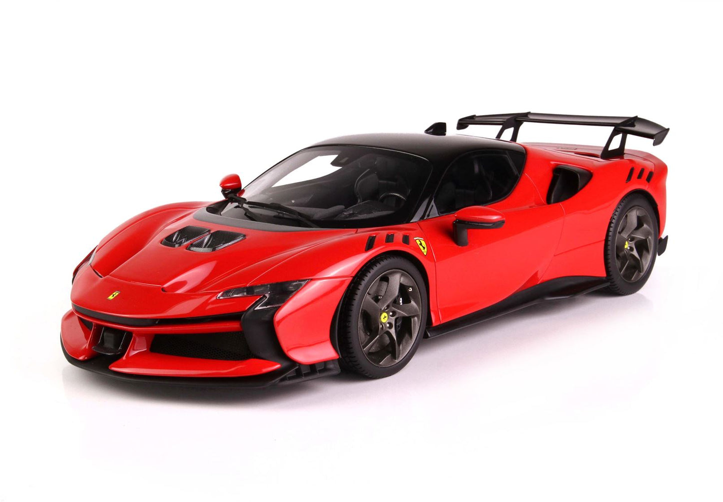 BBR Model 1:18 - Ferrari SF90 XX Stradale Red Corsa 322 And Black