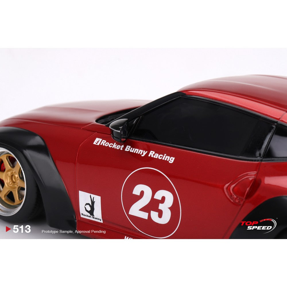Top Speed Model - Nissan Z (RZ34) Pandem Passion Red 1:18