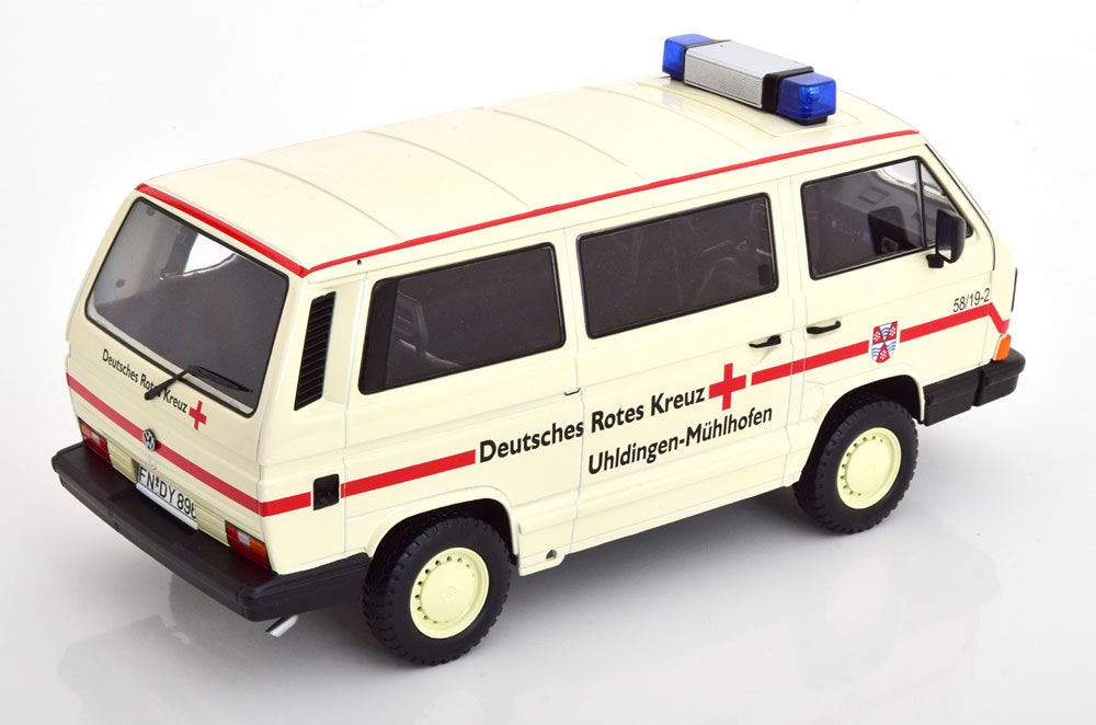 KK-Scale 1:18 - VW T3 Bus Syncro German Res Cross 1987