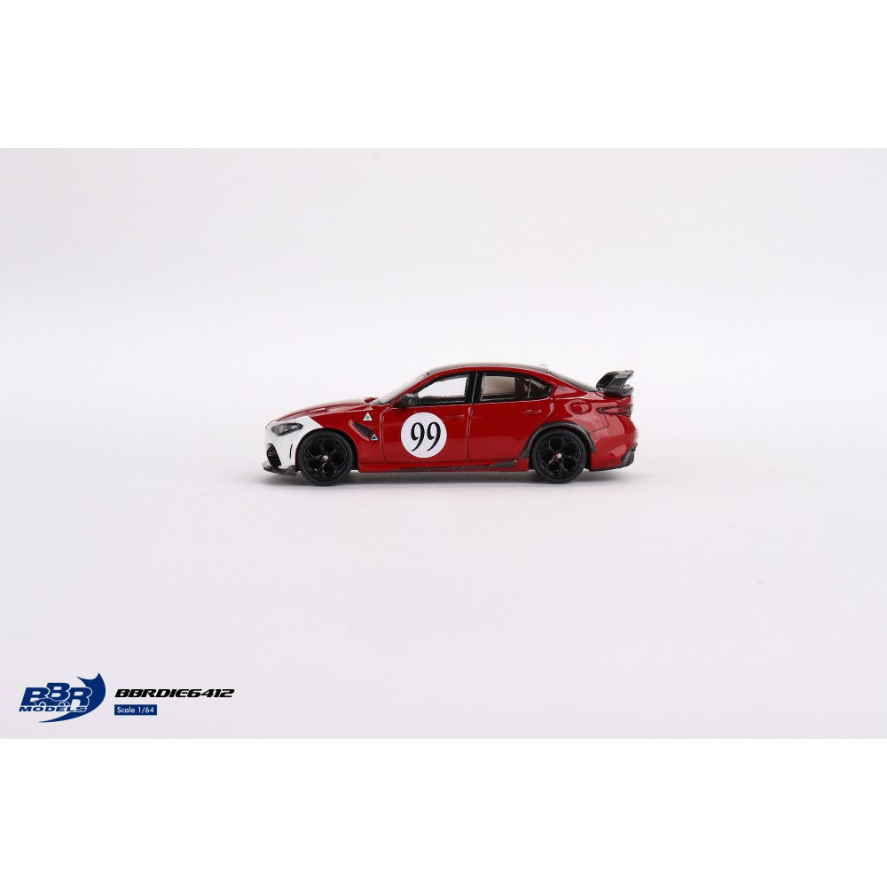 BBR 1:64 - ALFA ROMEO GIULIA GTAM ROSSO GTA NO.99 CENTRO STILE LIVERY