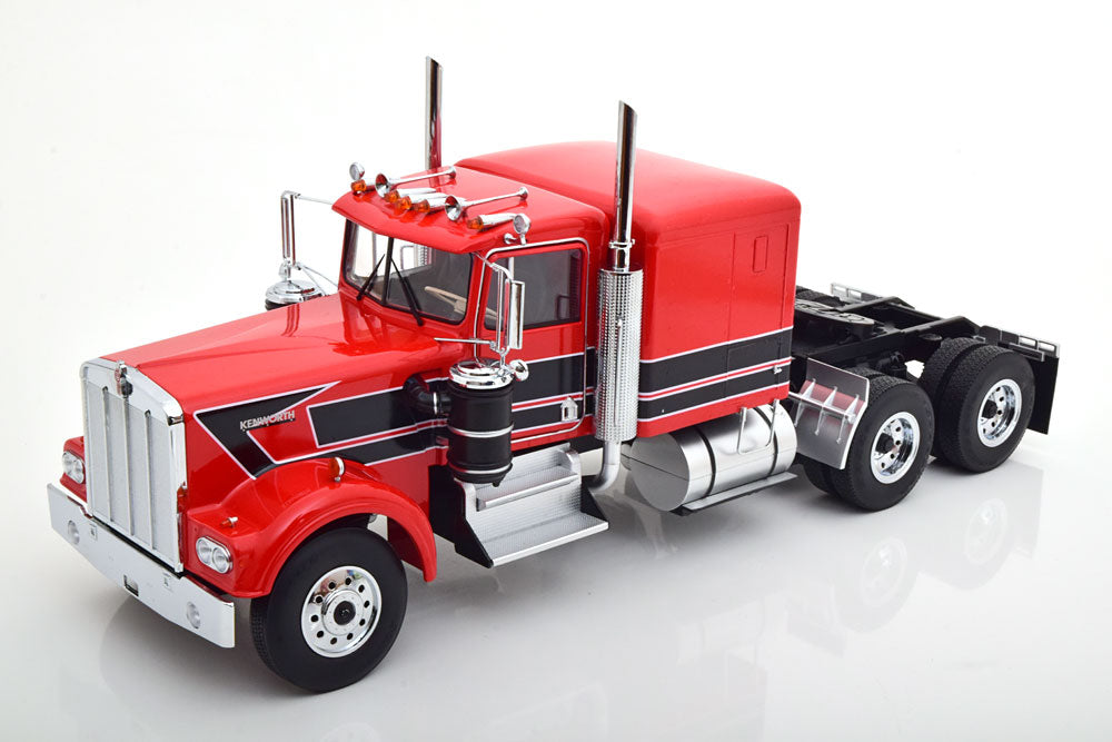 KK-Scale 1:18 - Kenworth W900 Rood/Zwart