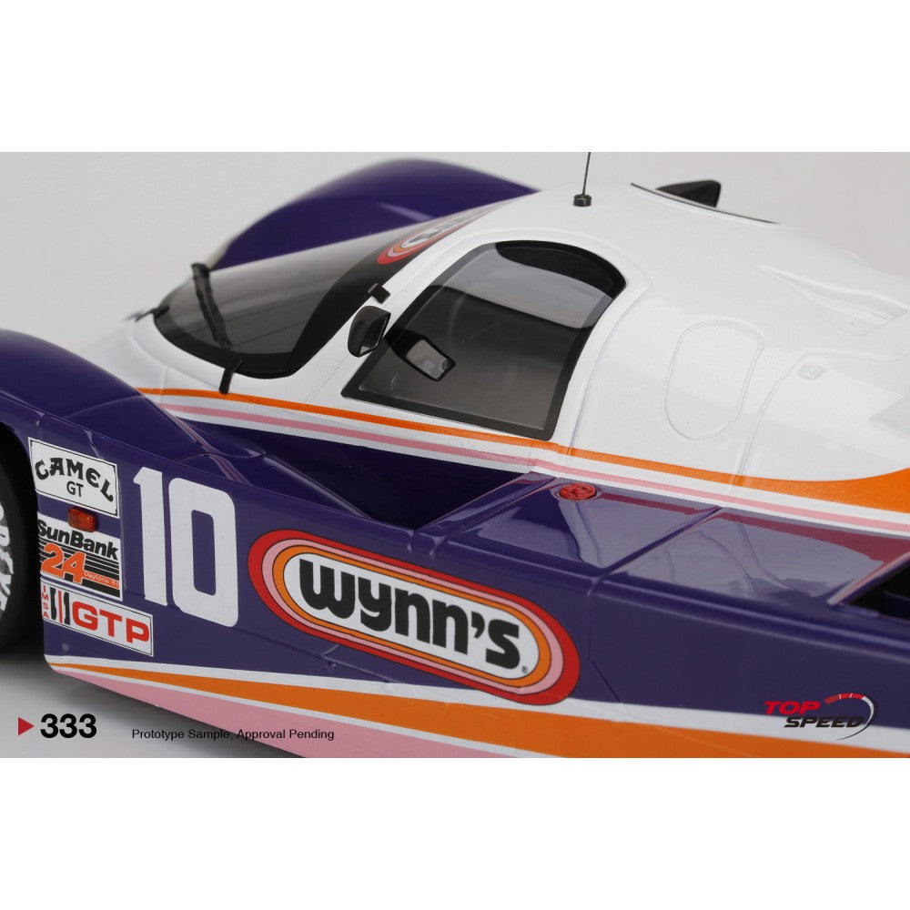 Top Speed Model - Porsche 962 #10 1987 IMSA Daytona 24 Hours 5th 1:18