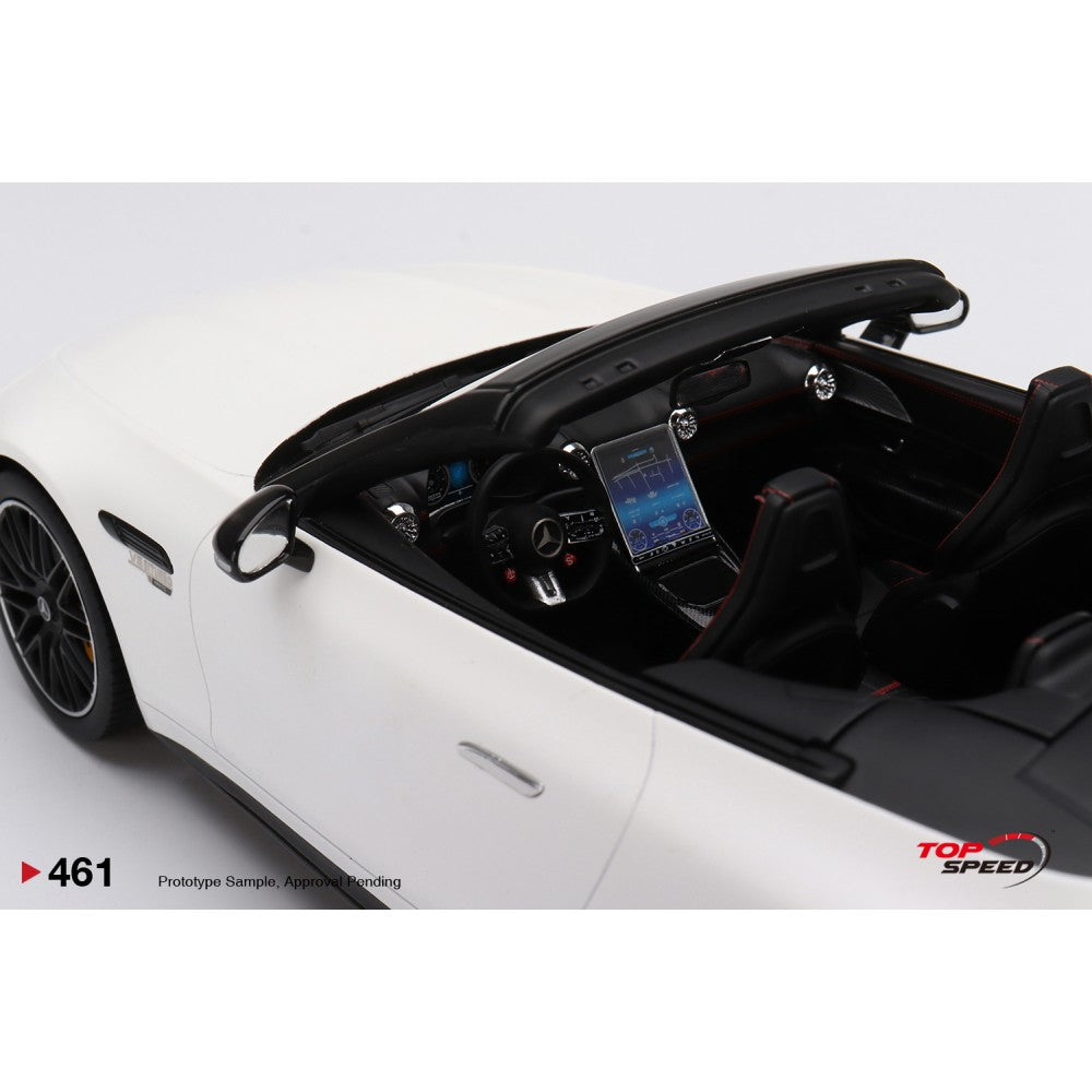Top Speed Models - Mercedes-AMG SL 63 White 1:18