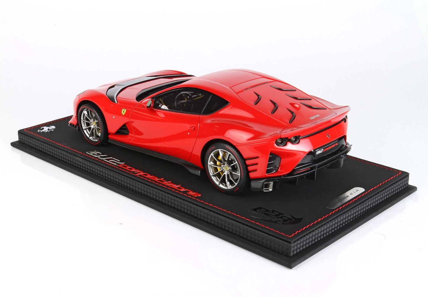 BBR Model 1:18 - Ferrari 812 Competizione 2021 Red Corsa 322