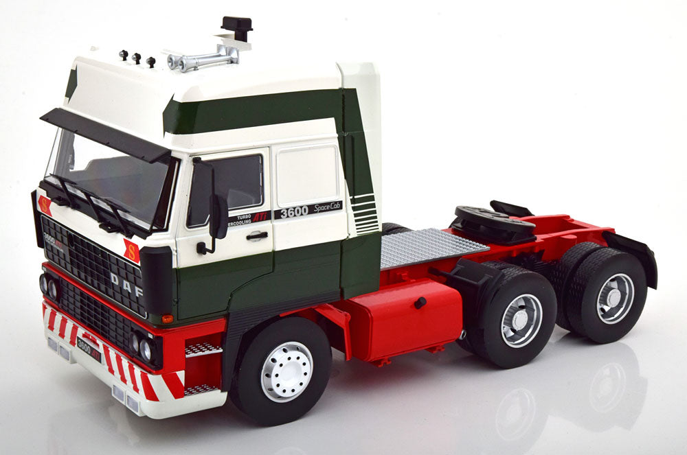 KK-Scale 1:18 - DAF 3300 Spacecab 1982 Limited Edition 600 pcs Wit/Groen/Rood