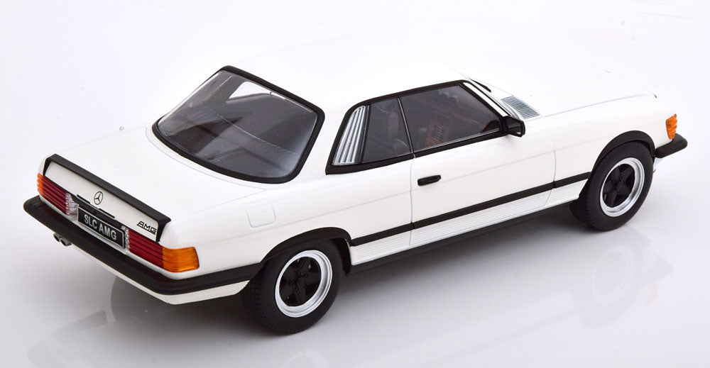 KK-Scale 1:18 - Mercedes 500 SLC 6.0 AMG C107 1985 Wit